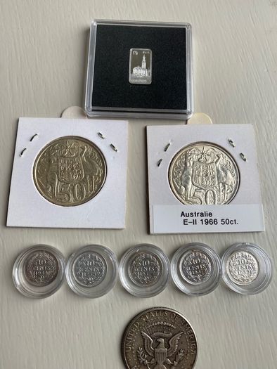 Silver coins