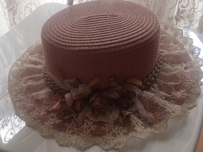 Classic Straw Boater Hat