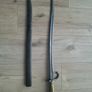 German Captured (Beutewaffen) French M1866 Chassepot Bayonet w/ Scabbard Image 2