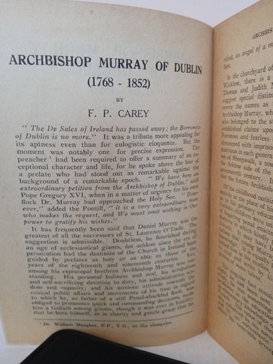 Archbishop of Dublin (1768-1852) by F. P. Carey (HQ720)