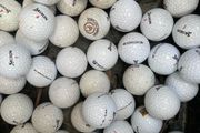 50 used Srixon Distance practice grade golf balls