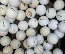 50 used Srixon Distance practice grade golf balls