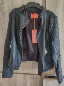 biker style jacket size m