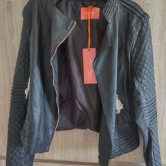 biker style jacket size m