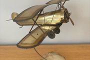 Vintage Airplane Sculpture