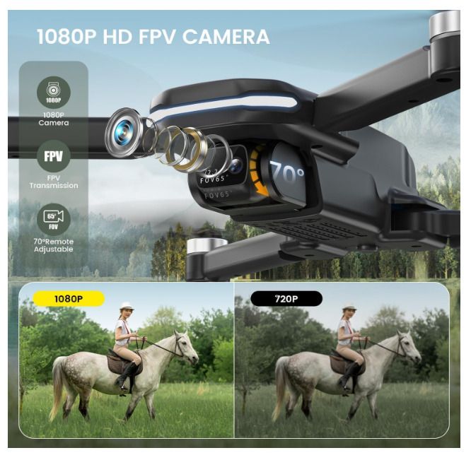 Holy Stone HS280D FPV Drone with 1080P HD Camera