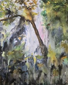 powerscourt watercolour