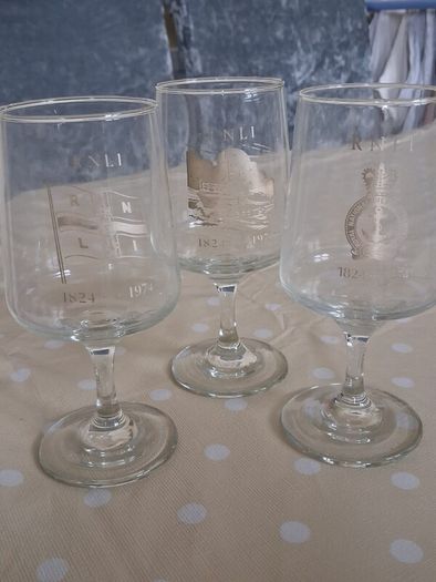 Commerative RNLI Goblets