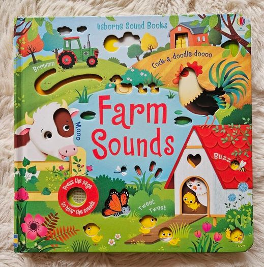 Usborne Farm Sounds by Sam Taplin
