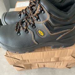 Steel toe cap work boots