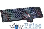USB Wired Gaming Keyboard &amp; Mouse Set with RGB Backlight