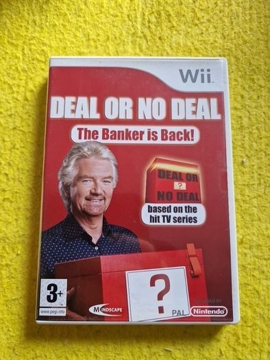 Deal or No Deal The Banker is Back Nintendo Wii Games Original