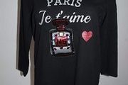 Mohito collection black Paris dress size UK16 EU44 Postage included