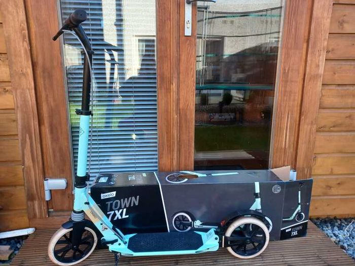 Decathlon  OXELO Adult Scooter T7XL - Light Green