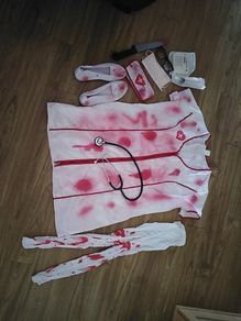 fancy dress, zombie nurse