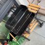 Charcoal BBQ Grill with Wheels + BBQ Accessories - Used Once Image 5