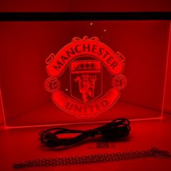 man united red wall light
