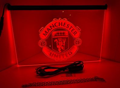 man united red wall light