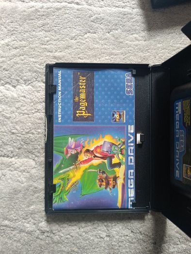 The Pagemaster Mega Drive Boxed
