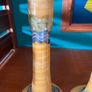Pair studio pottery candlesticks by Irish ceramicist Belinda Brayshaw Image 3