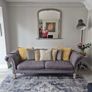 3 seater Chesterfield couch grey PRICE DROP Image 3