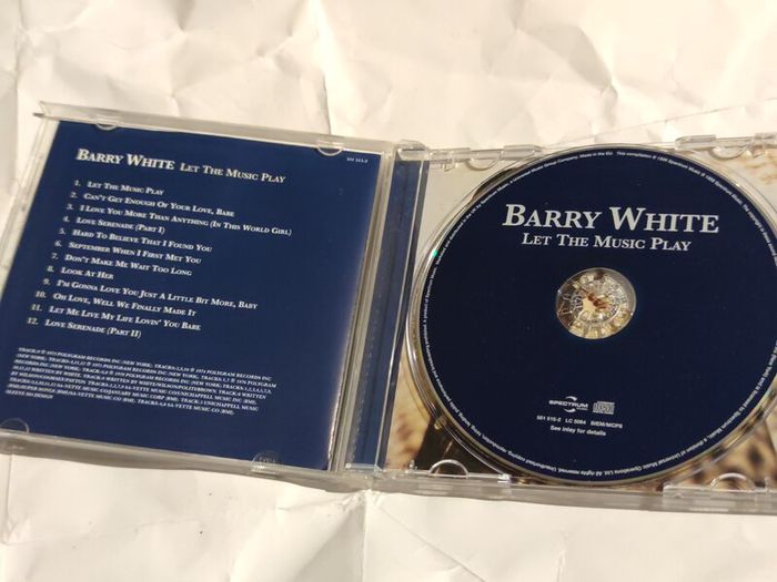 Barry White - Let The Music Play Cd