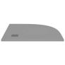 Shower Base Tray SMC Grey 90x90 cm Image 4