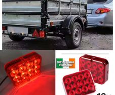 1pc 12LED Rear Tail/Fog Light Lamp Trailer Truck Caravan Bus Foglight