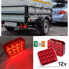1pc 12LED Rear Tail/Fog Light Lamp Trailer Truck Caravan Bus Foglight