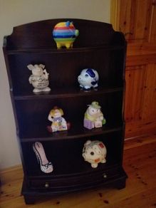mahogony book case