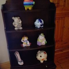 mahogony book case