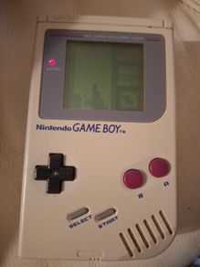 Gameboy Original 1989 with Tetris Cartridge