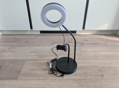 Ring Light with Phone Holder