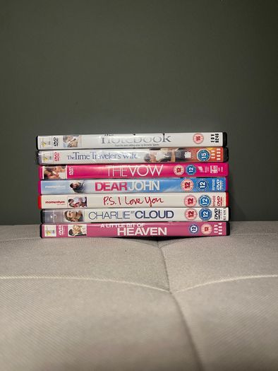 Romantic Drama DVD Bundle The Notebook The Vow Dear John 7 Films