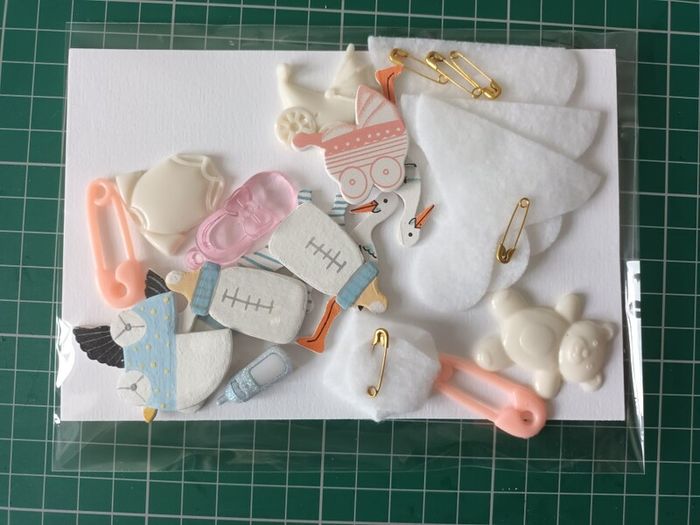 Craft Embellishments - Baby, mixed.