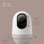 Baby Monitor WiFi Dog Pet Camera Indoor,360-degree Wireless IP Camera,1080P Home Security Camera,Motion Tracking,Night Vision,Works with Alexa Image 4