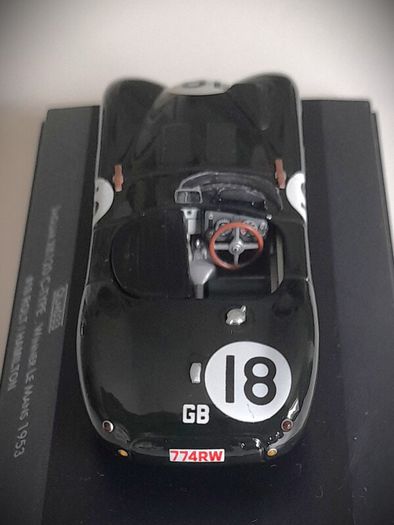 Diecast Model Le Mans Winning Jaguar C Type XK120 1953 1st - Quartzo 1:43