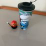 Smurfs Metal popcorn tin and drink cup with straw Image 6