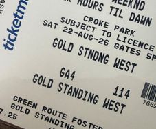 4x Weeknd Gold Circle Aug 22