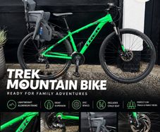 Trek Marlin 4 + Kids seat