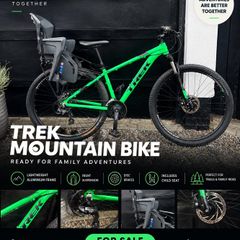 Trek Marlin 4 + Kids seat