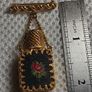 Vintage perfume bottle brooch Image 6