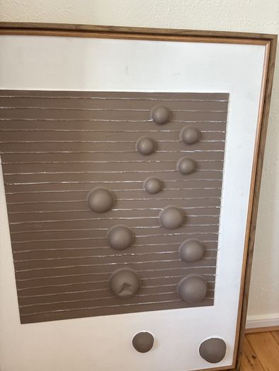 Very large abstract picture