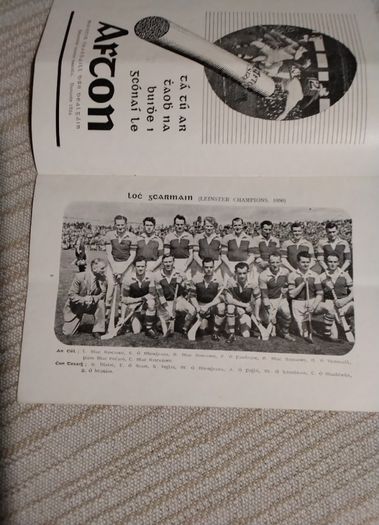 Memorabilia Gaa All Ireland  Hurling  Programme