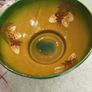 Tabletops Gallery La Province Hand Painted  Fruit Bowl die.20 cm. hight 10.5 cm. no stampe. Image 3