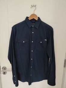 Jack and Jones Long Sleeve Denim Shirt size Medium