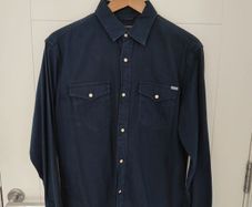 Jack and Jones Long Sleeve Denim Shirt size Medium