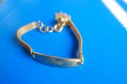 Vintage Gold Tone ANNA Bracelet 17cm