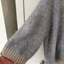Designer Brand Costa Mani 100% cashmere grey and taupe cardigan BRAND NEW Image 5