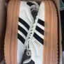 adidas white trainers new in box VL court bold Image 2